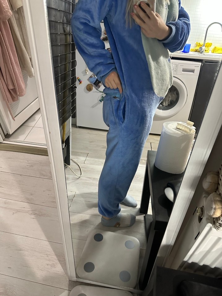 Stitch Kapüşonlu uyku tulumu Pijama - Görsel 4