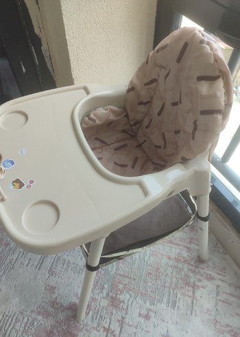 Pastel Kahverengi Bebek Mama Sandalyesi - Görsel 2