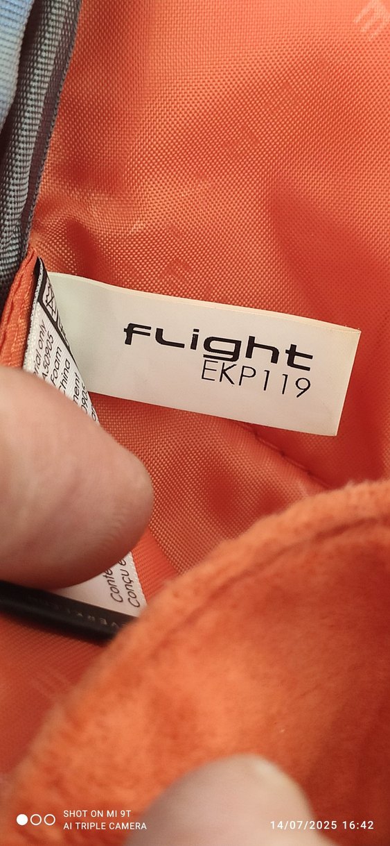 Turuncu Baskılı Modern Sırt Çantası - Görsel 4