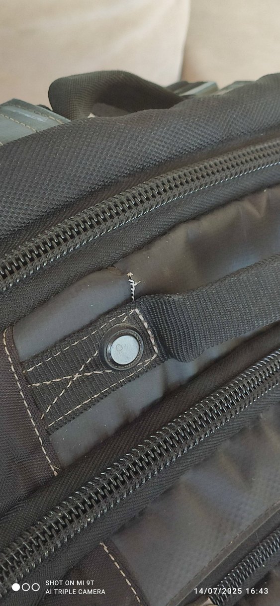 Turuncu Baskılı Modern Sırt Çantası - Görsel 3