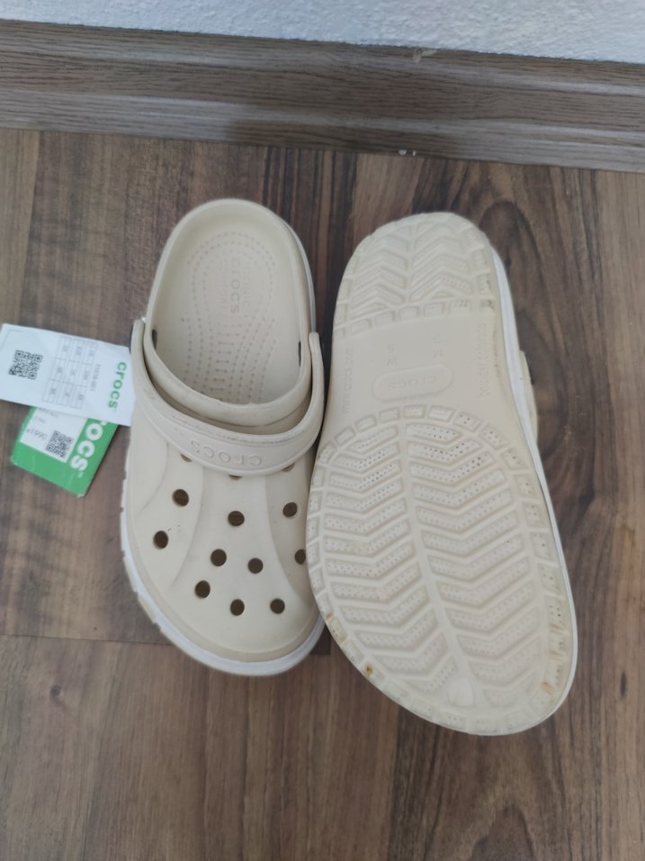 Bej Crocs Terlik - Görsel 3