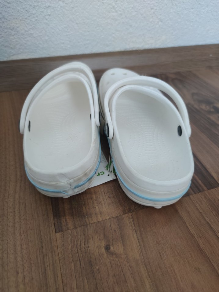 Beyaz Kadın Günlük Crocs Terlik - Görsel 4