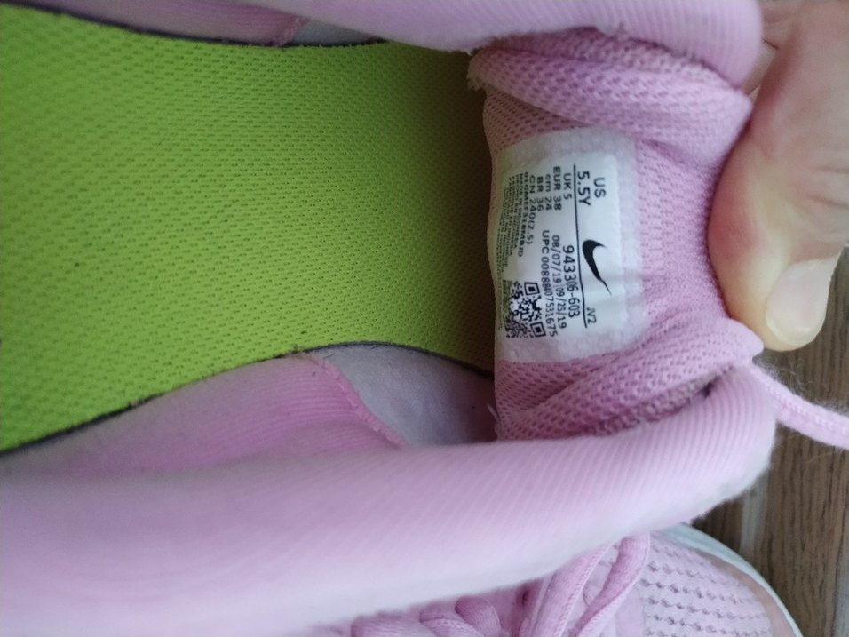 Nike Kadın Pembe Bağcıklı Spor Ayakkabı - Görsel 5