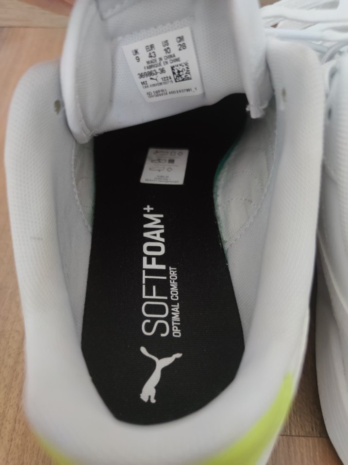 Puma beyaz spor erkek ayakkabı - Görsel 5