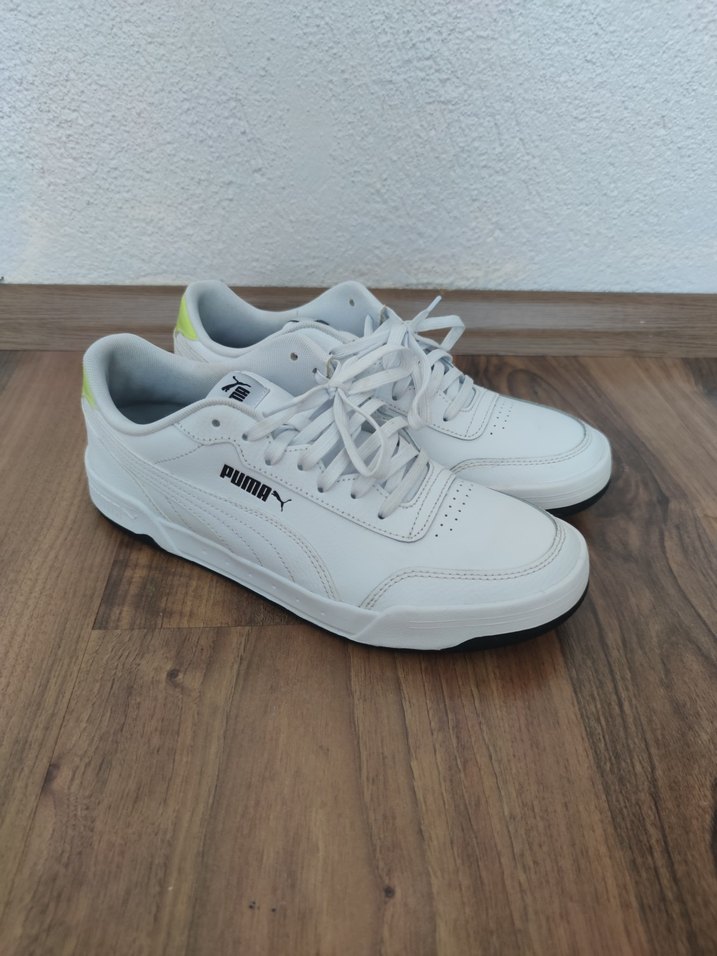 Puma beyaz spor erkek ayakkabı - Görsel 2