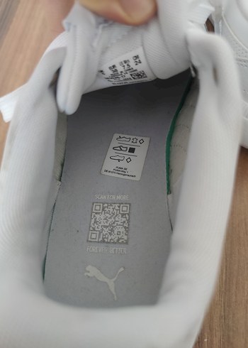 Beyaz Puma Kadın Spor Ayakkabı - Görsel 5