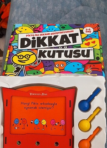 Dikkat kutusu 3-6 yaş 