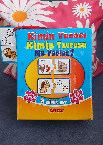 Set Eğitici Puzzle Oyuncak