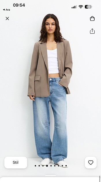 s Beden kahverengi Renk Pull and bear