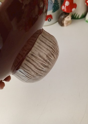 Flying Tiger Kırmızı Renkli Mantar Şekilli Kek standı - Görsel 3