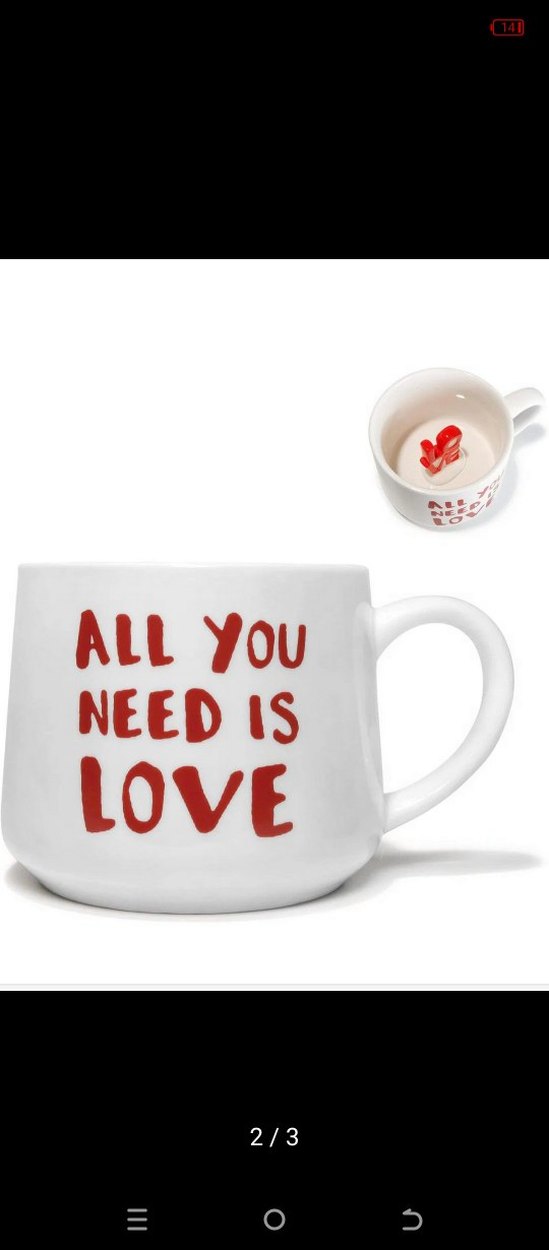 Unıcorn Kırmızı Aşk Temalı Kupa - Görsel 4