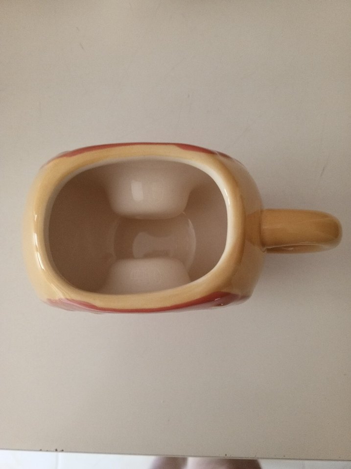  Flying Tiger Pembe Donut Desenli Seramik Kupa - Görsel 2