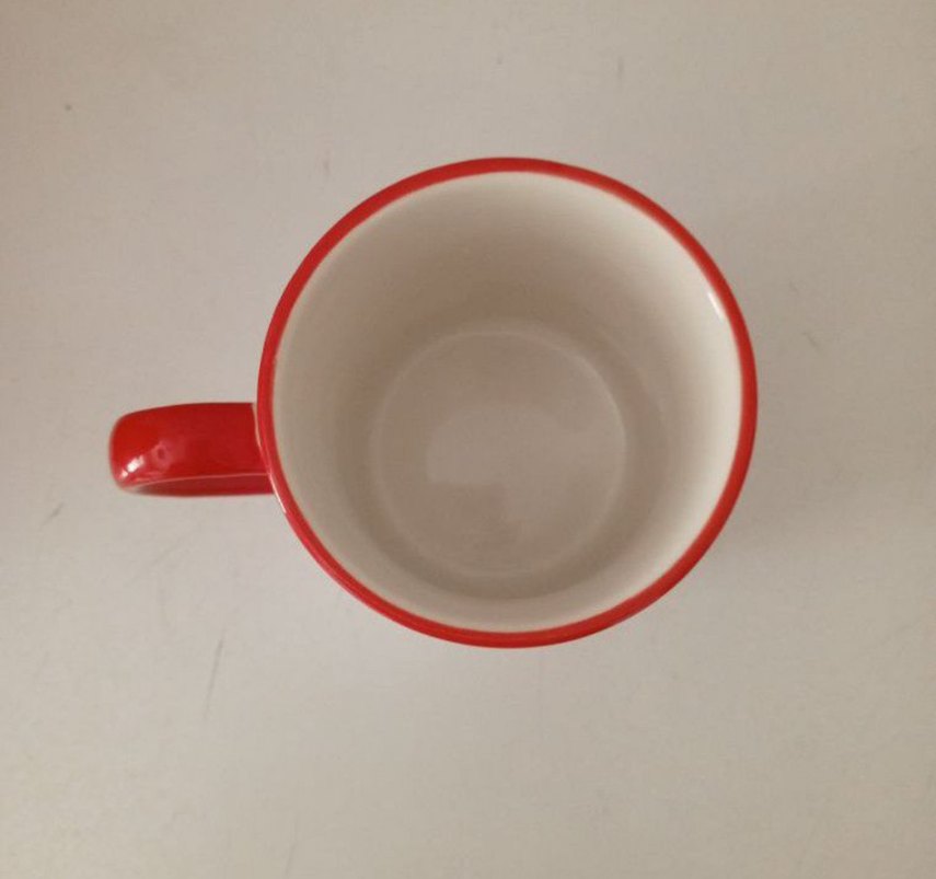  LCW Home Pembe Kiraz Desenli Seramik Kupa - Görsel 2