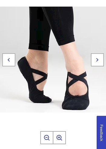 Çift Tabanlı Siyah Kadın Demi-Point Dans Ayakkabısı - Görsel 3