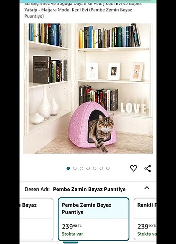 Su geçirmez ve soğuğa dayanikli peluş kedi evi ve köpek yatağı  - Görsel 2