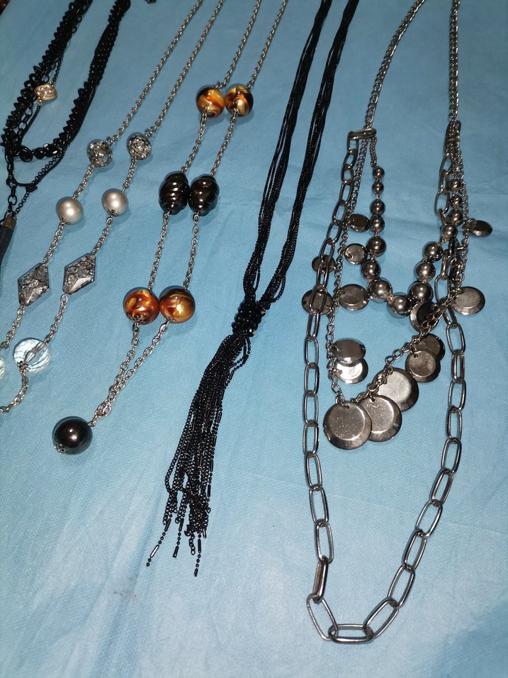 Bohem&vintage kolye 5 adet - Görsel 2