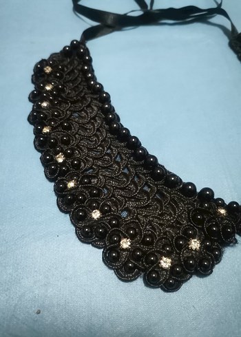 Nakışlı Boncuklu Midi Kolye - Görsel 3