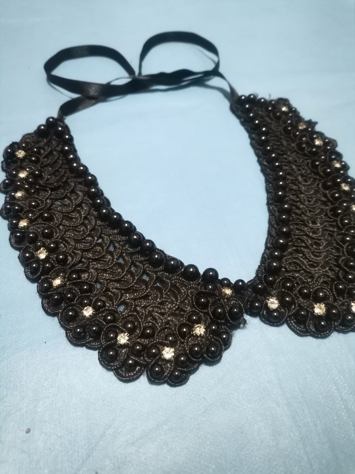 Nakışlı Boncuklu Midi Kolye - Görsel 2