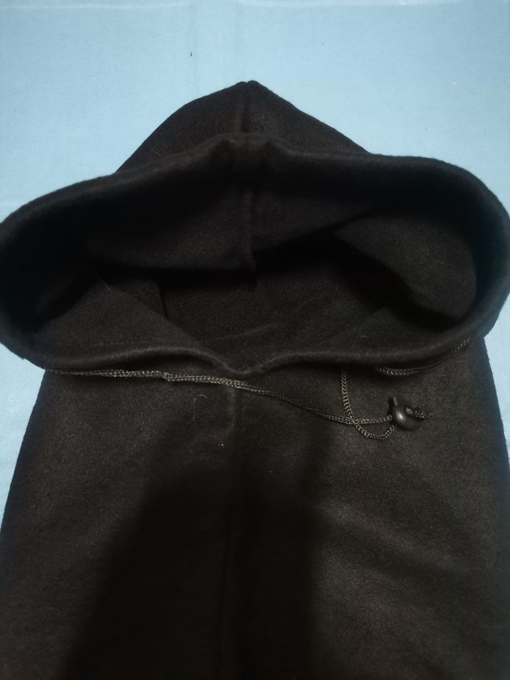 Erkek Siyah Kapüşonlu Street Wear Bere - Görsel 3