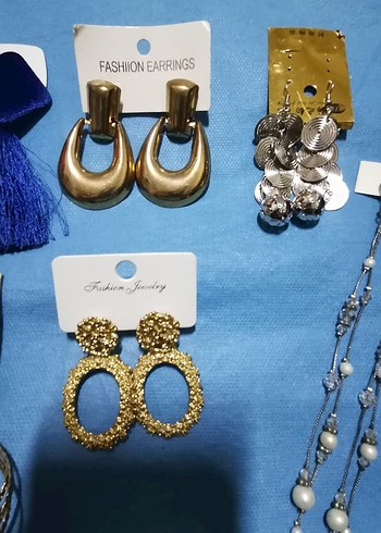 Küpeler 6 çift - Görsel 4