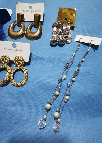 Küpeler 6 çift - Görsel 3