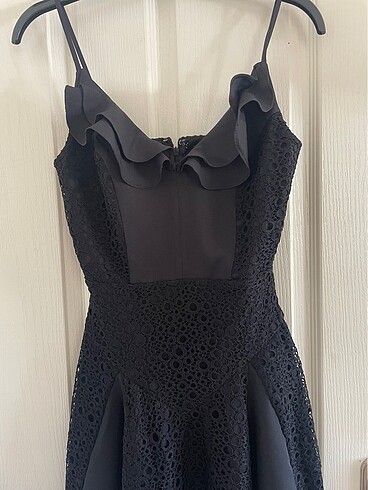 34 Beden Trendyolmilla siyah mini elbise