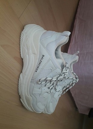 BEYAZ BALENCIAGA SPOR AYAKKABI
