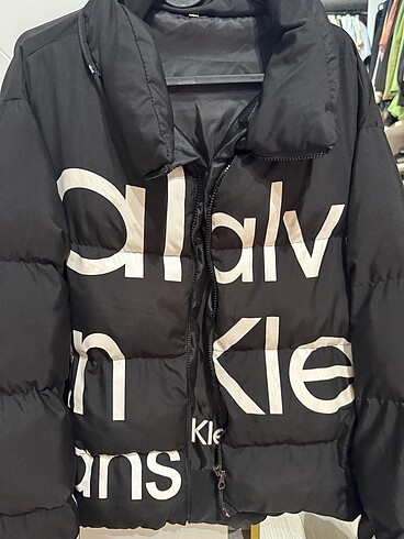 s Beden siyah Renk Calvın mont