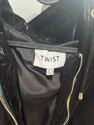 s Beden siyah Renk Twist mont