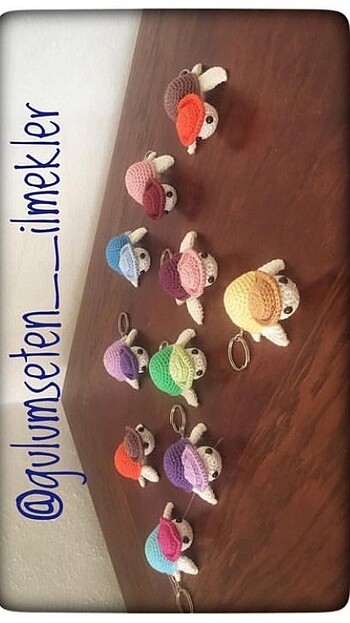 Kaplumbağa anahtarlık