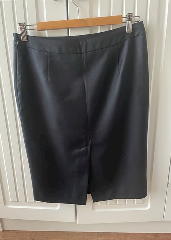 Siyah Drapeli Midi Kalem Etek - Görsel 2