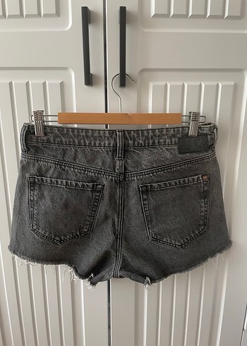 Gri Baskılı Kadın Kot Pantolon - Görsel 2