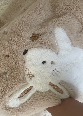 Kürklü Nakışlı Bebek  Tulumu - Görsel 4