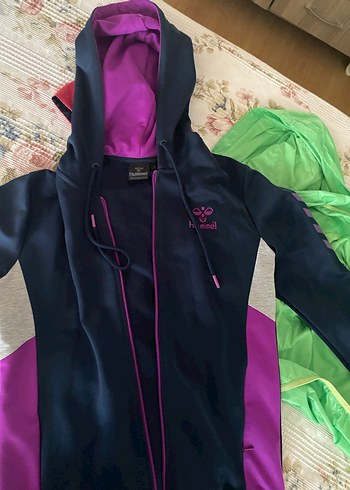 Hummel Kapüşonlu Fermuarlı hırka