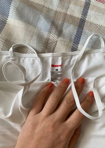 Beyaz kom atlet - Görsel 3