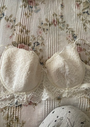 Beyaz Dantel Bohem sütyen - Görsel 3