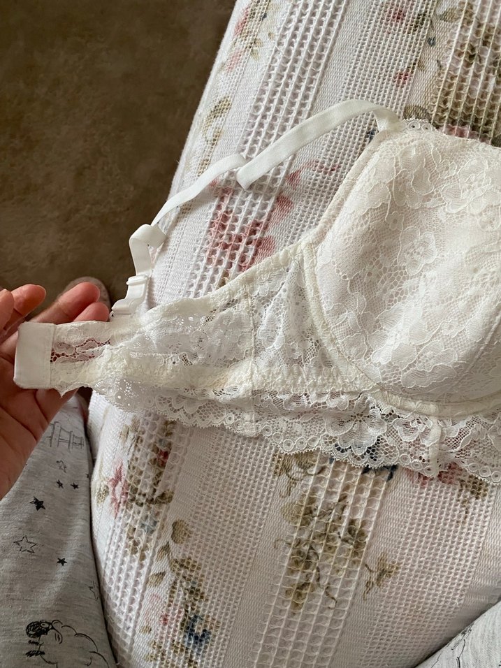 Beyaz Dantel Bohem sütyen - Görsel 2