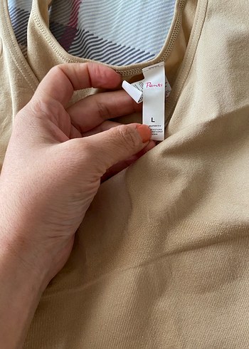 Penti Bej Kadın Askılı Atlet - Görsel 5