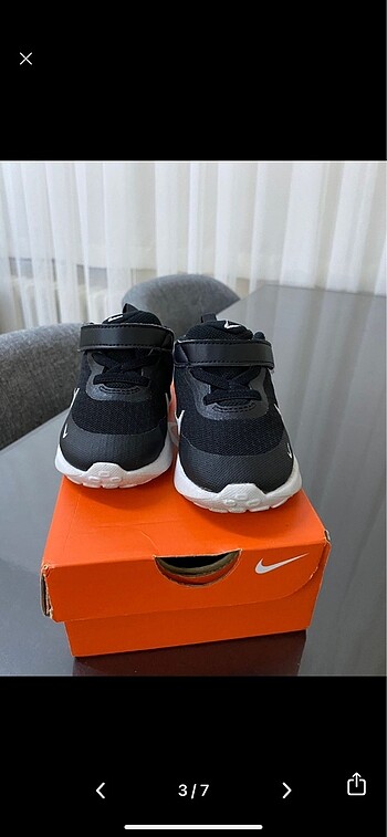 21 Beden Orjinal nike çocuk spor ayakkabı