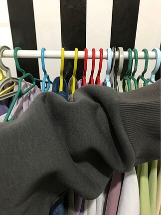 xl Beden gri Renk Oversize sweatshirt