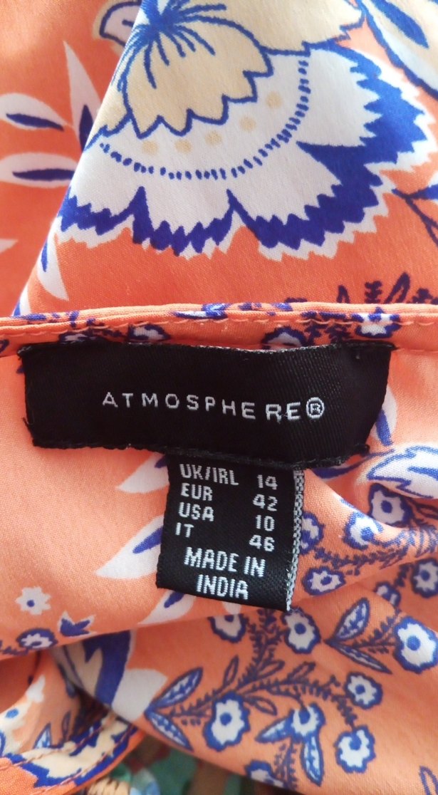 Renkli Bohem Midi Elbise - Görsel 2