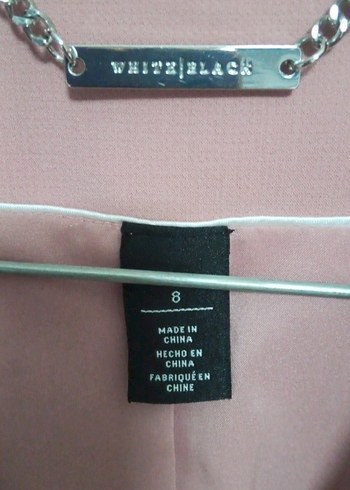 Pembe Kadın Uzun Kollu Düğmeli Blazer Ceket - Görsel 2