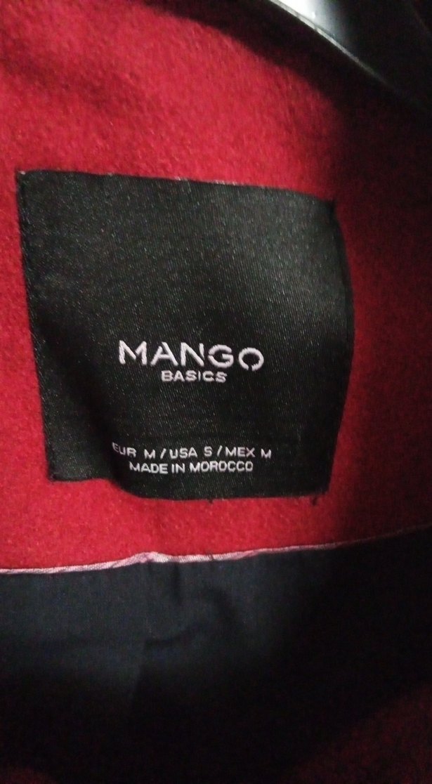 Bordo Fermuarlı Kadın kaban - Görsel 2