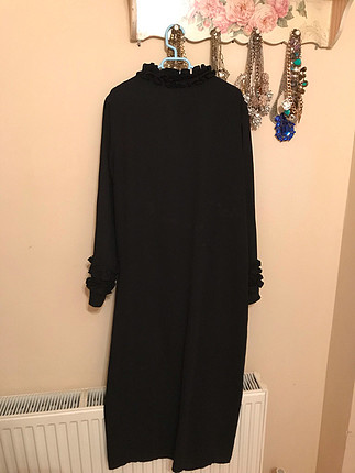 xl Beden Siyah Ferace