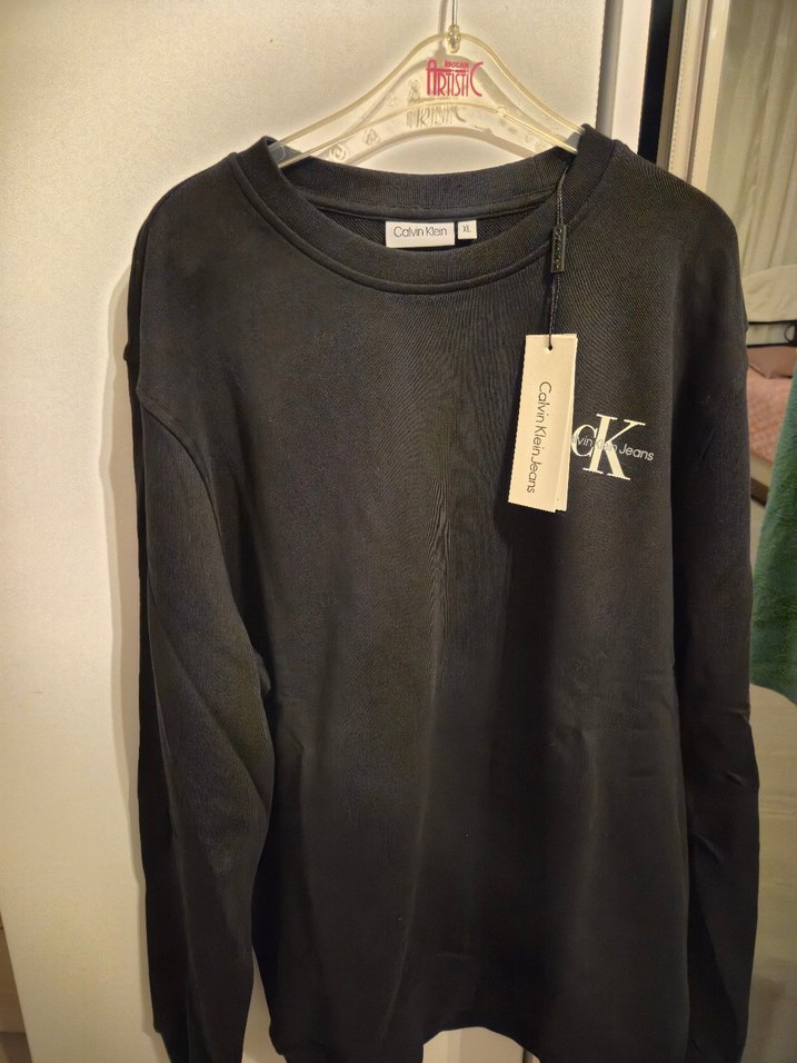 Calvin Klein Siyah Baskılı Sweatshirt — görsel 2/7