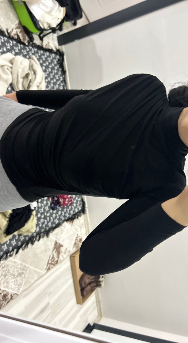 Siyah  Bluz - Görsel 2