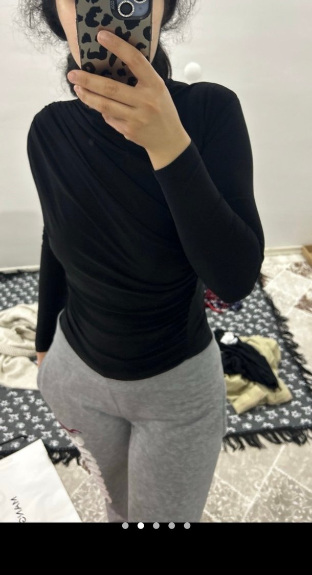 Siyah  Bluz - Görsel 4