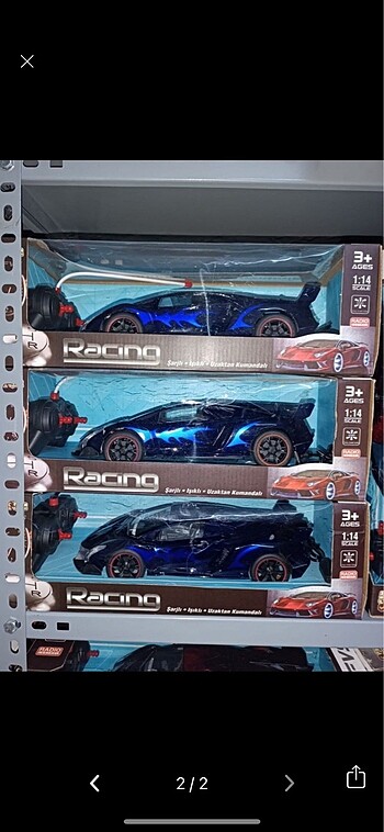 Uzaktan Kumandalı Şarjlı Racing Araba