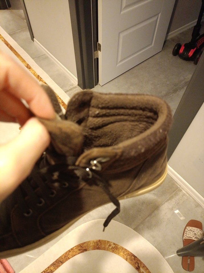 Erkek Kahverengi Sokak Tarzı Ayakkabı Bağcığı - Görsel 5