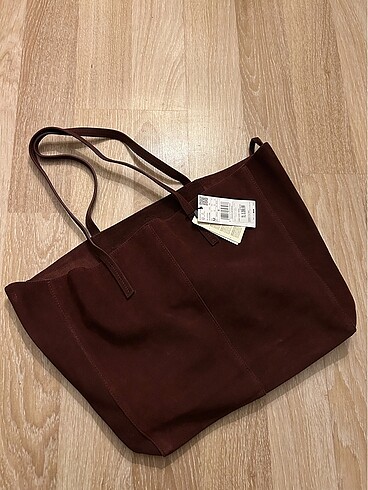  Beden Mango süet shopper çanta